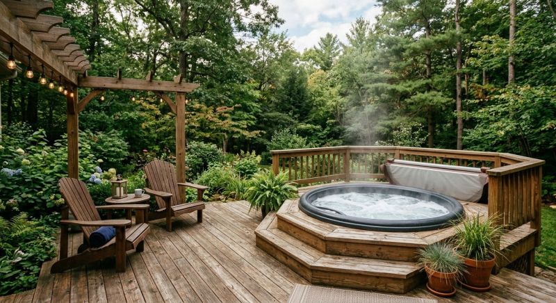 Hot Tub Deck Installation in Fairfield County, CT