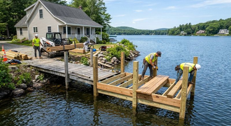 Boat Dock Construction in Alpharetta, GA