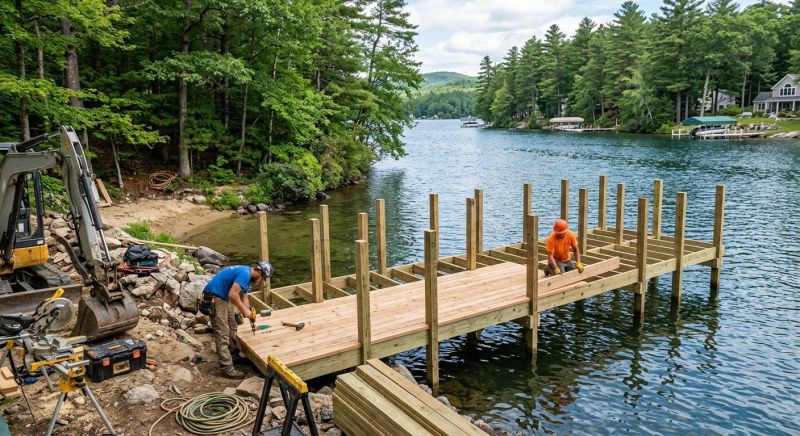 Boat Dock Installation in Alpharetta, GA