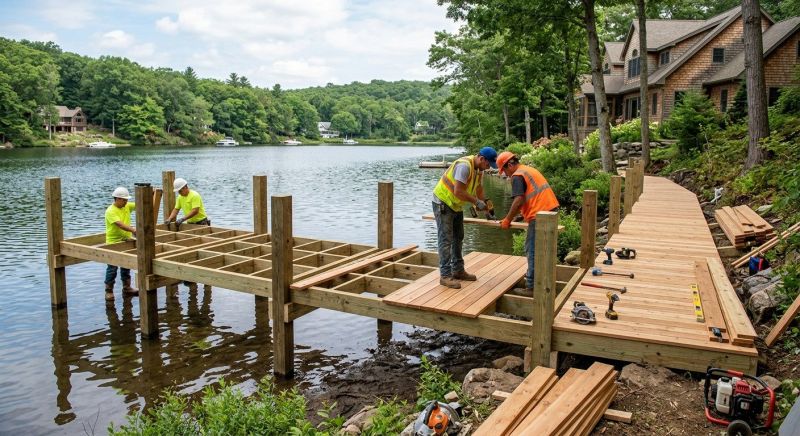 Water Dock Installation in Kansas City, KS